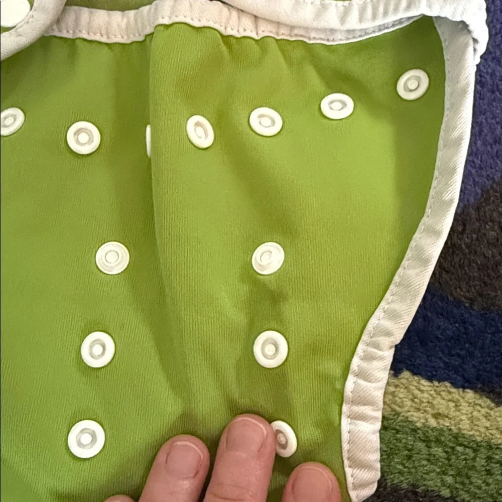 Thirsties diaper cover, GUC, size Two, Snap closure, adjustable snaps